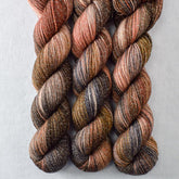 Underbrush - Miss Babs Estrellita fingering weight superwash merino and Lurex yarn