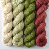 Up the Garden Path, The Last Straw, Terrapin Station, Corset - Miss Babs Yummy 2-Ply Quartet