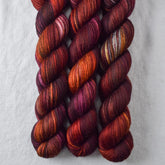 Volcanic Eruption - Miss Babs Yowza Mini superwash Merino wool yarn