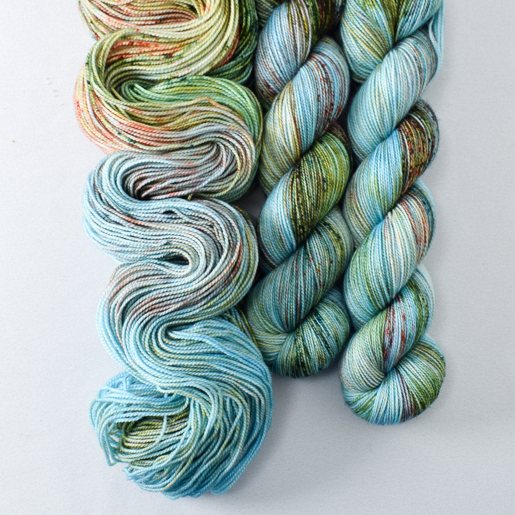 Walk in the Park - Miss Babs Yummy 2-Ply superwash Merino wool yarn