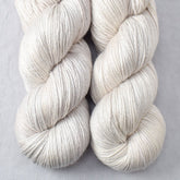 White Peppercorn - Miss Babs Big Silk wool and silk blend yarn