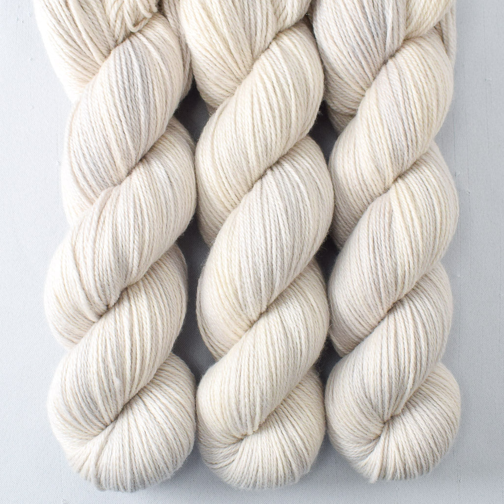 White Peppercorn - Miss Babs Killington wool and silk blend yarn