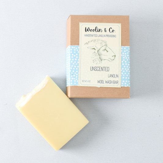 Woolin and Company Unscented Natural Bar Soap - Miss Babs Notions