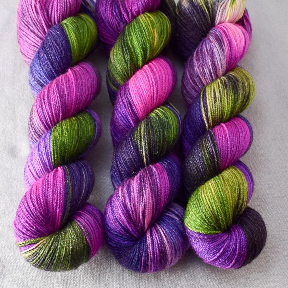 Zombie Honeymoon - Miss Babs Tarte wool blend sock yarn