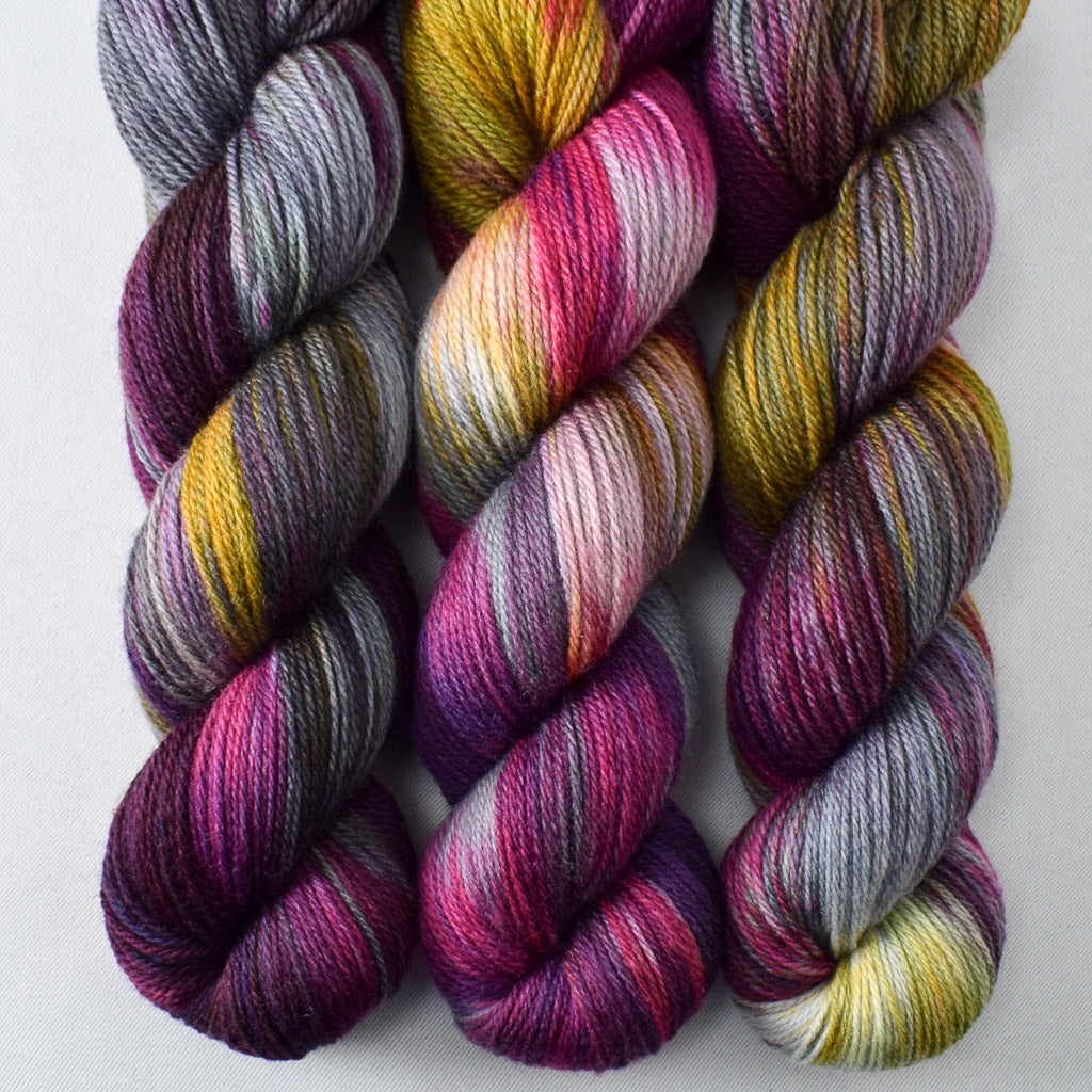 Zombie Prom - Miss Babs Killington wool and silk blend yarn