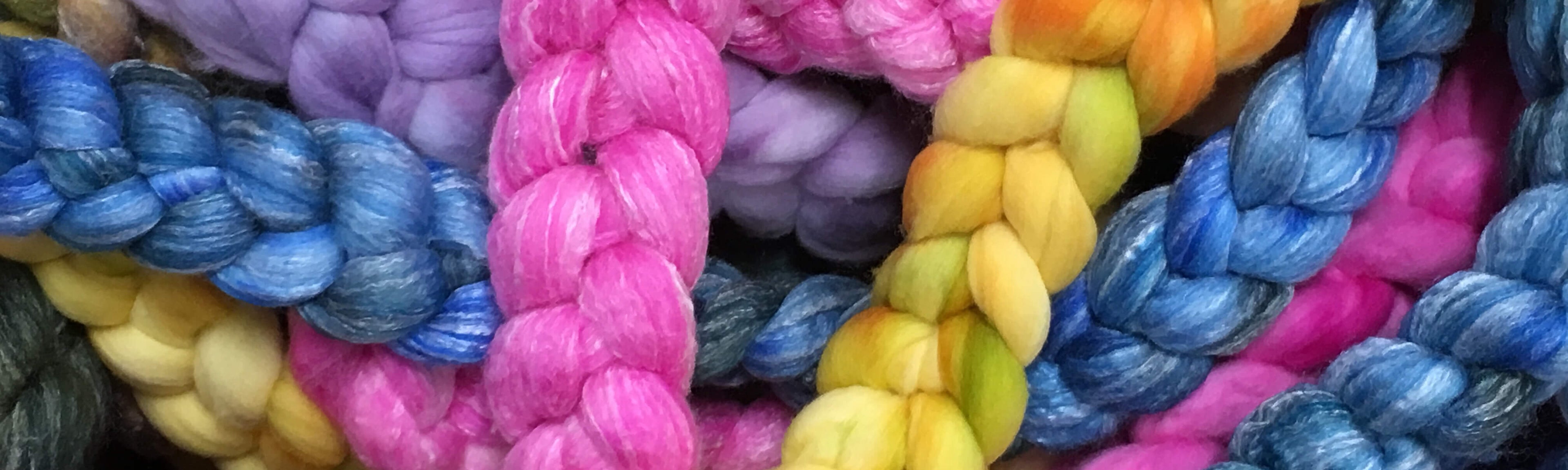 Hand-Dyed Fibers