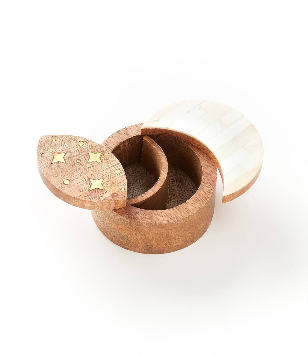 Nakshatra Moon and Stars Pivot Box