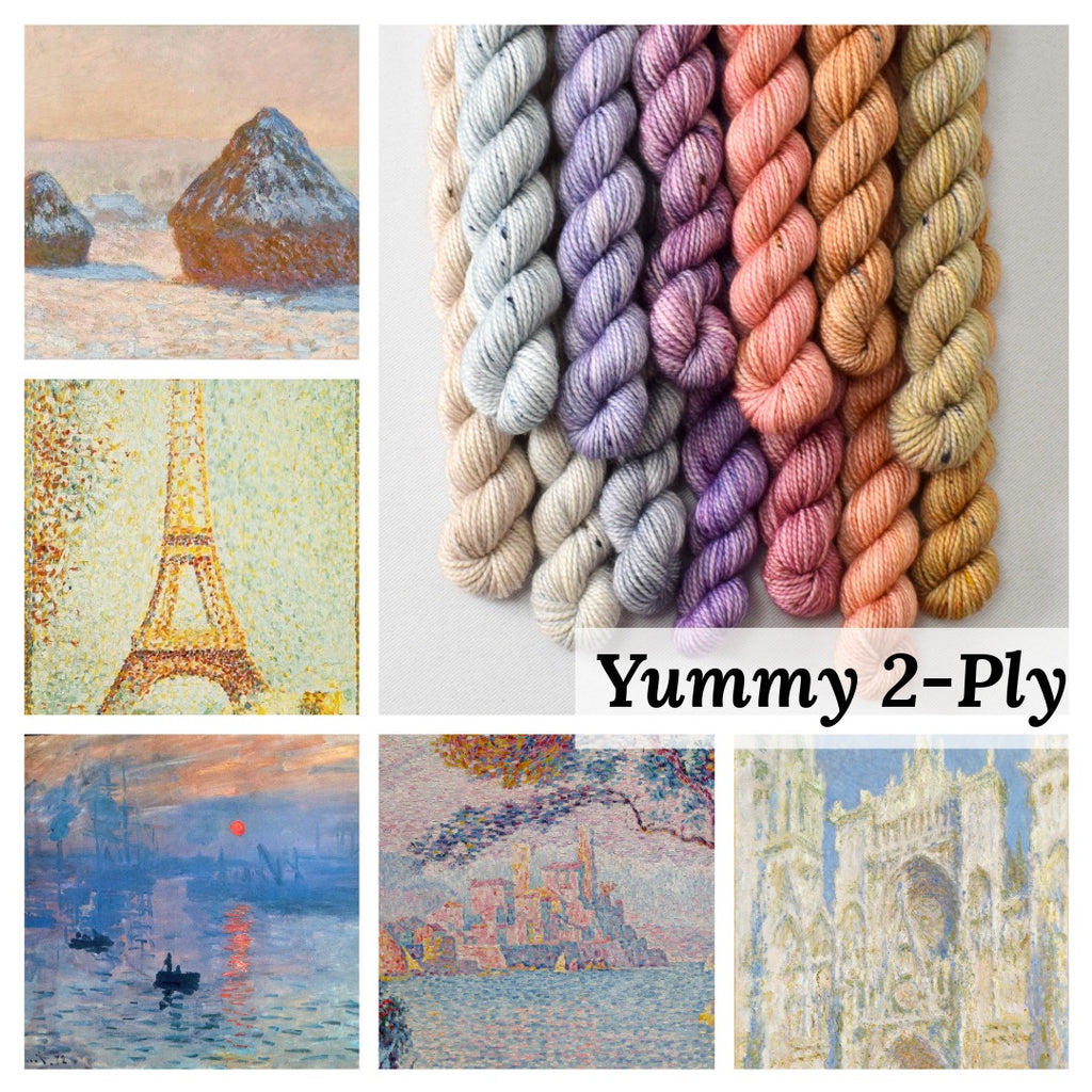 Scintillating Sunrise - 2025 Festive Set - Yummy 2-Ply - Ready To Ship