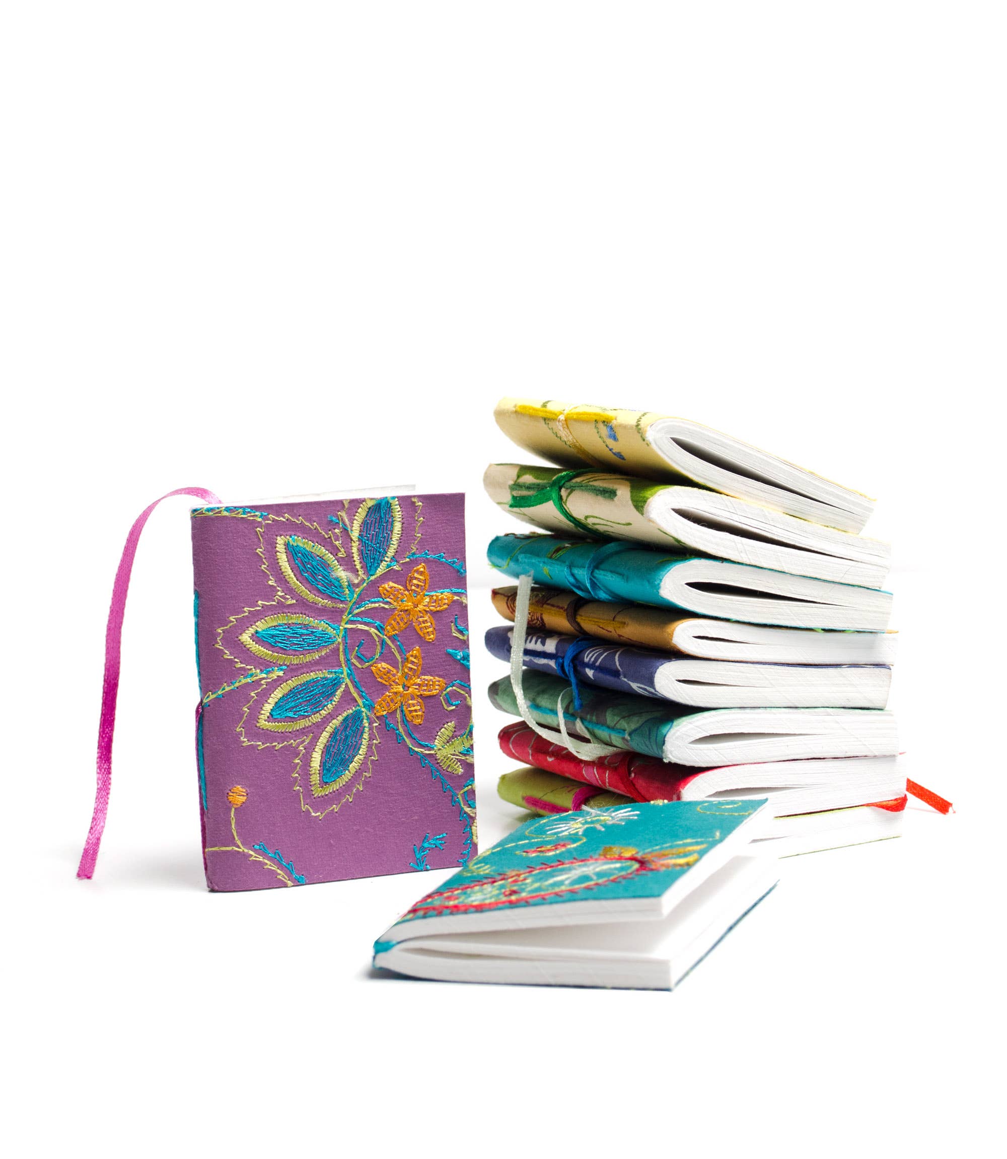 Mini Recycled Paper Notebook