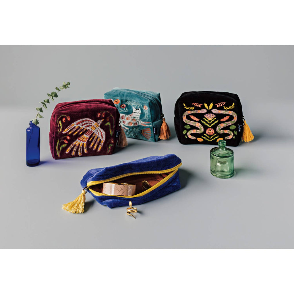 Danica Studio - Catbloom Embroidered Pouch