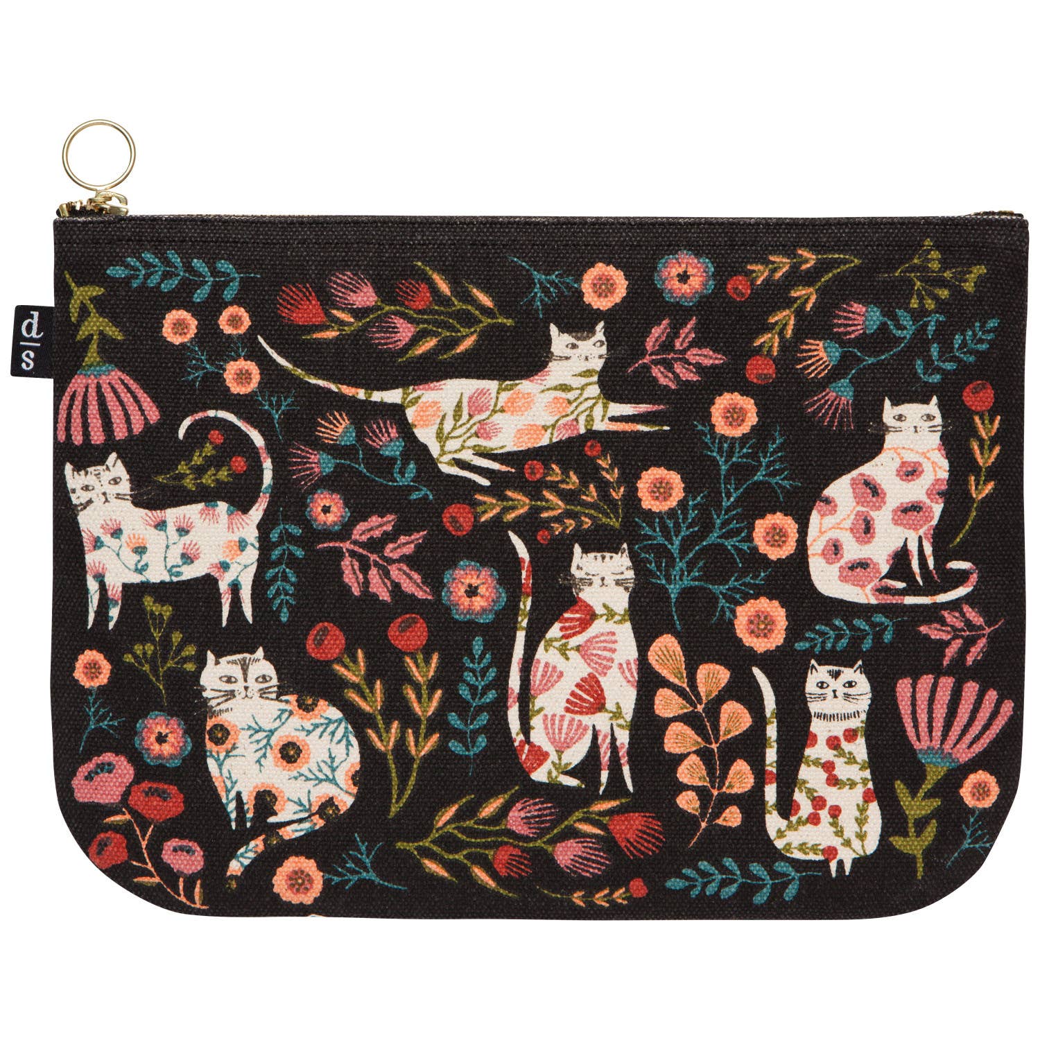 Danica Studio - Catbloom Large Zipper Pouch