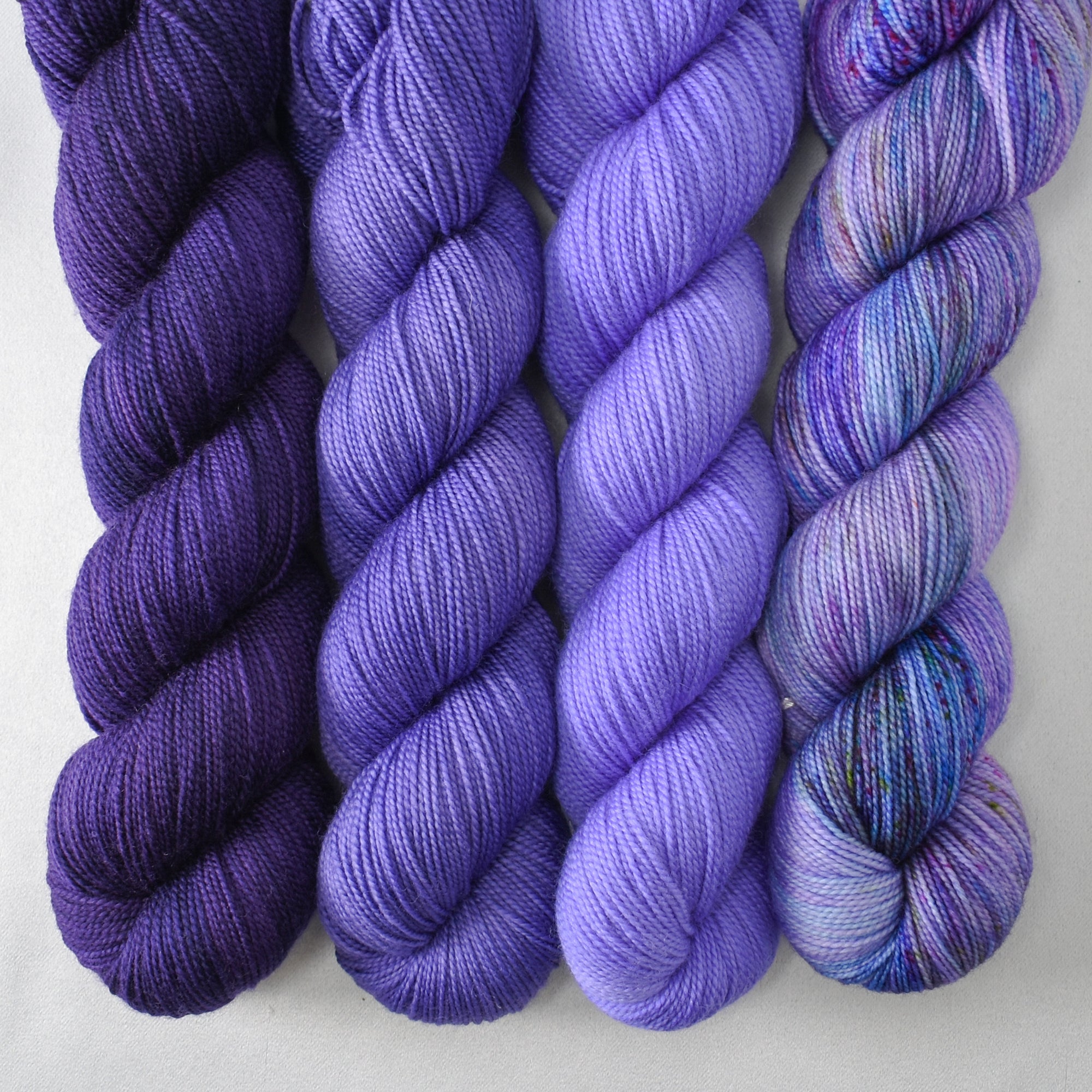 Amethyst, Rhapsody, Gentian, and Mix Tape 2.0 - Yummy 2-Ply Quartet - Babette