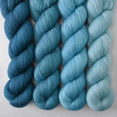 Sea Teal, Coos Bay, Sargasso, and Forever - Yummy 2-Ply Quartet