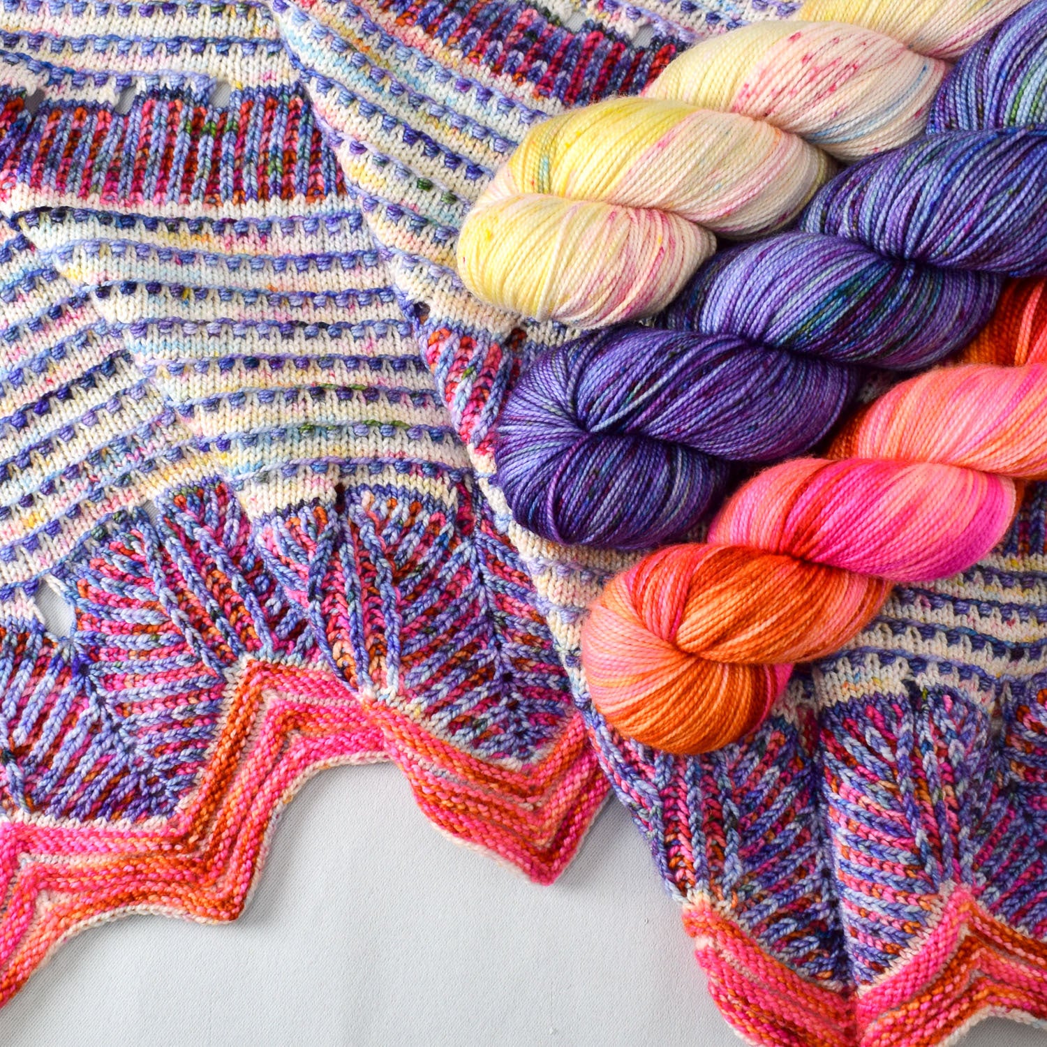 Fiber Fest Shawl