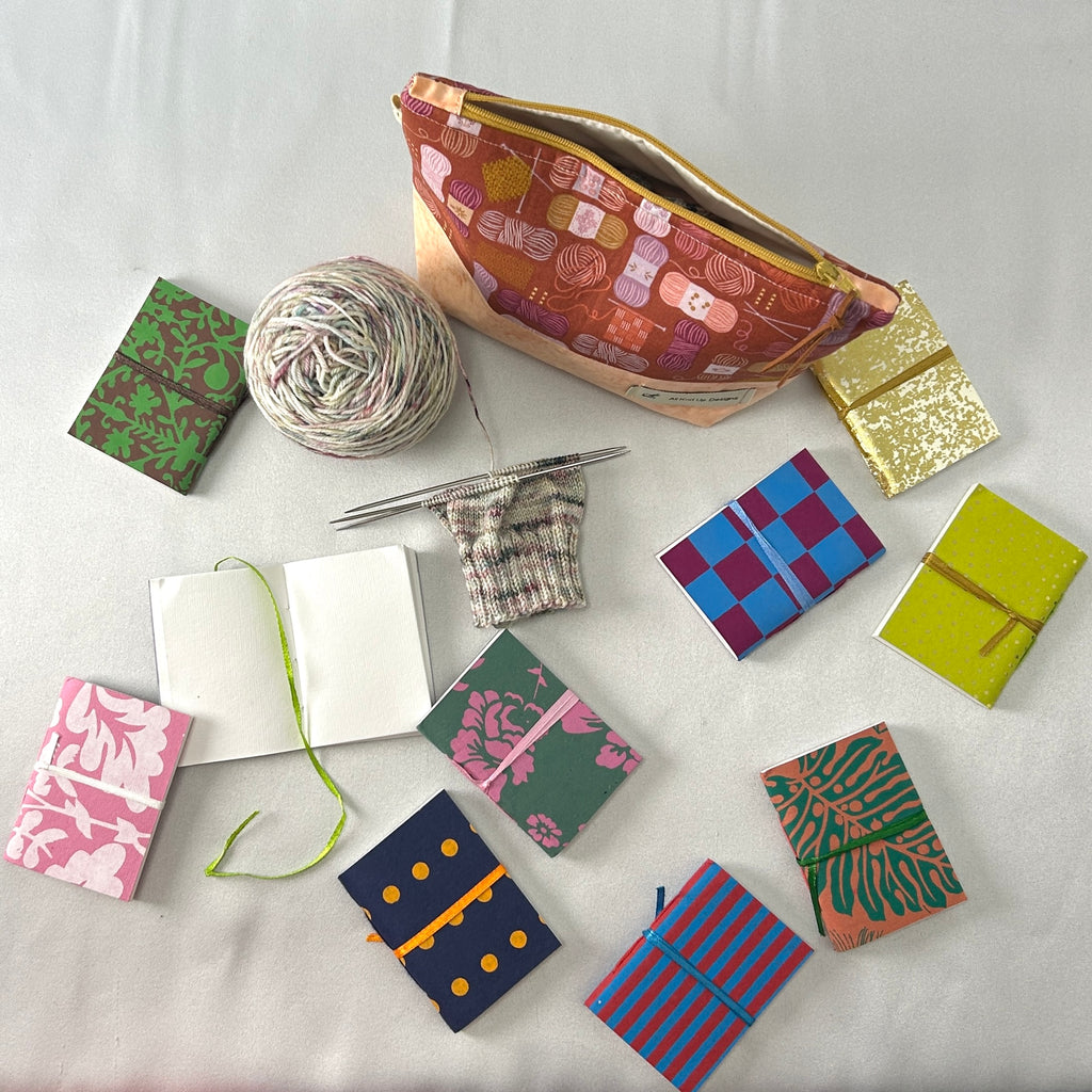 Mini Recycled Paper Notebook
