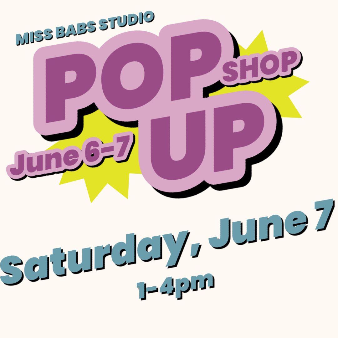 Miss Babs 20th Anniversary Pop-Up Ticket