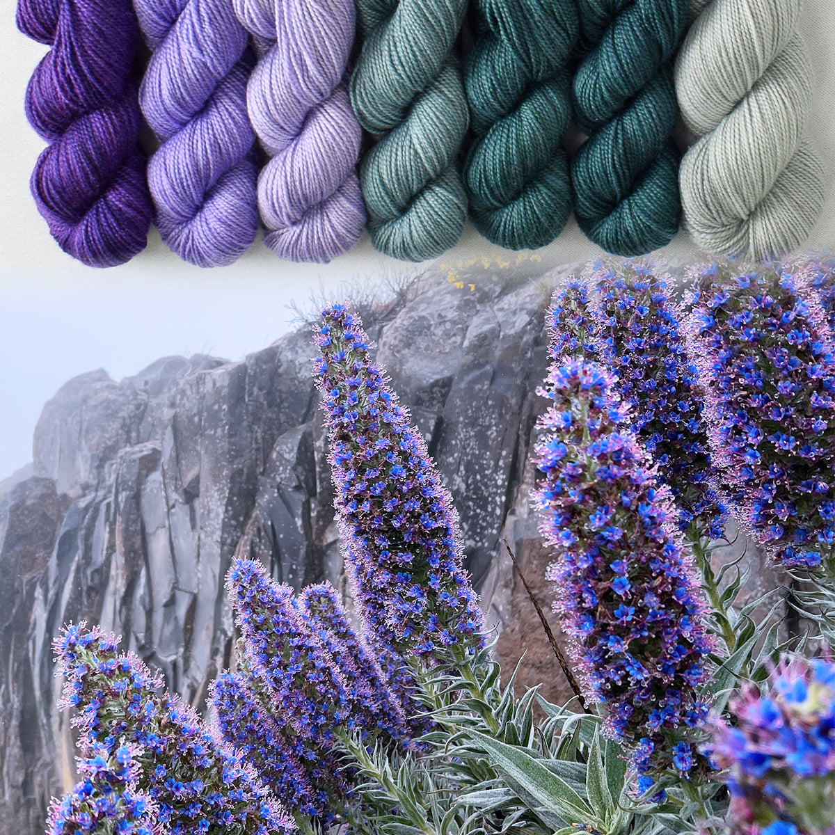 Azores with Fogbound - Feel the Breeze Shawl Set