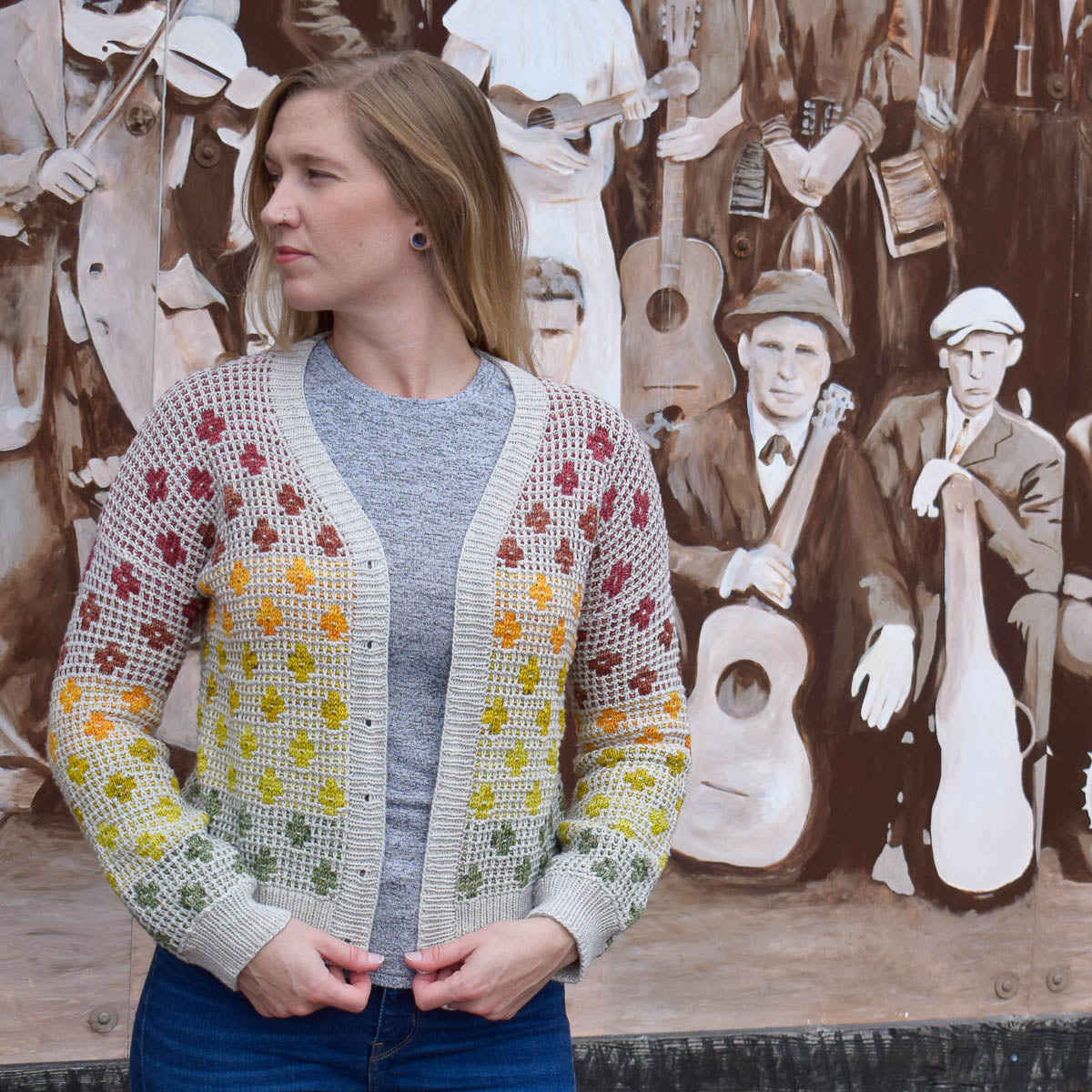 Pressed Flowers Cardigan