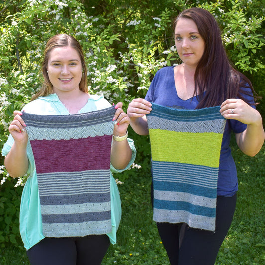 3 Color Cashmere Cowl
