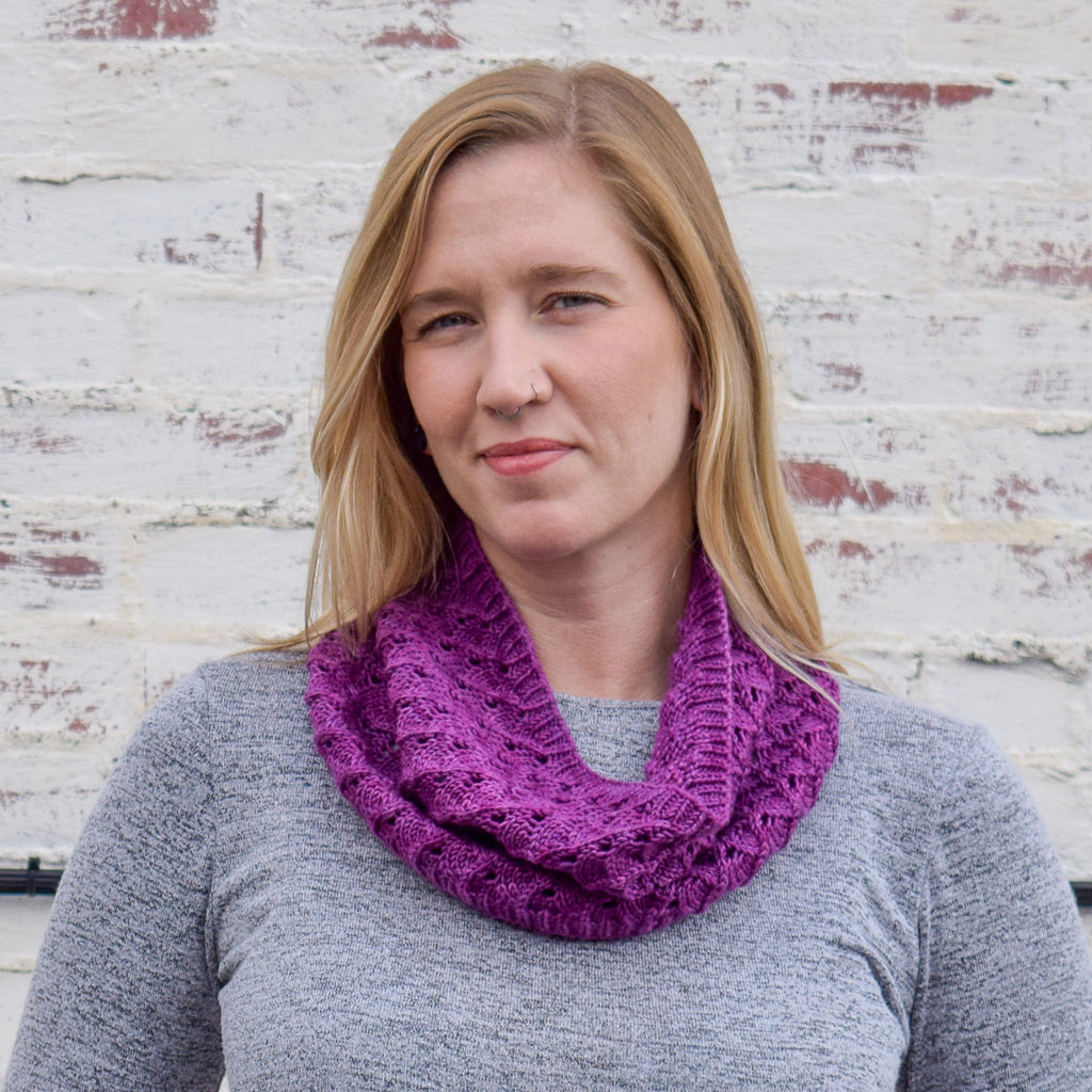 Shell Steps Cowl - PDF Knitting Pattern