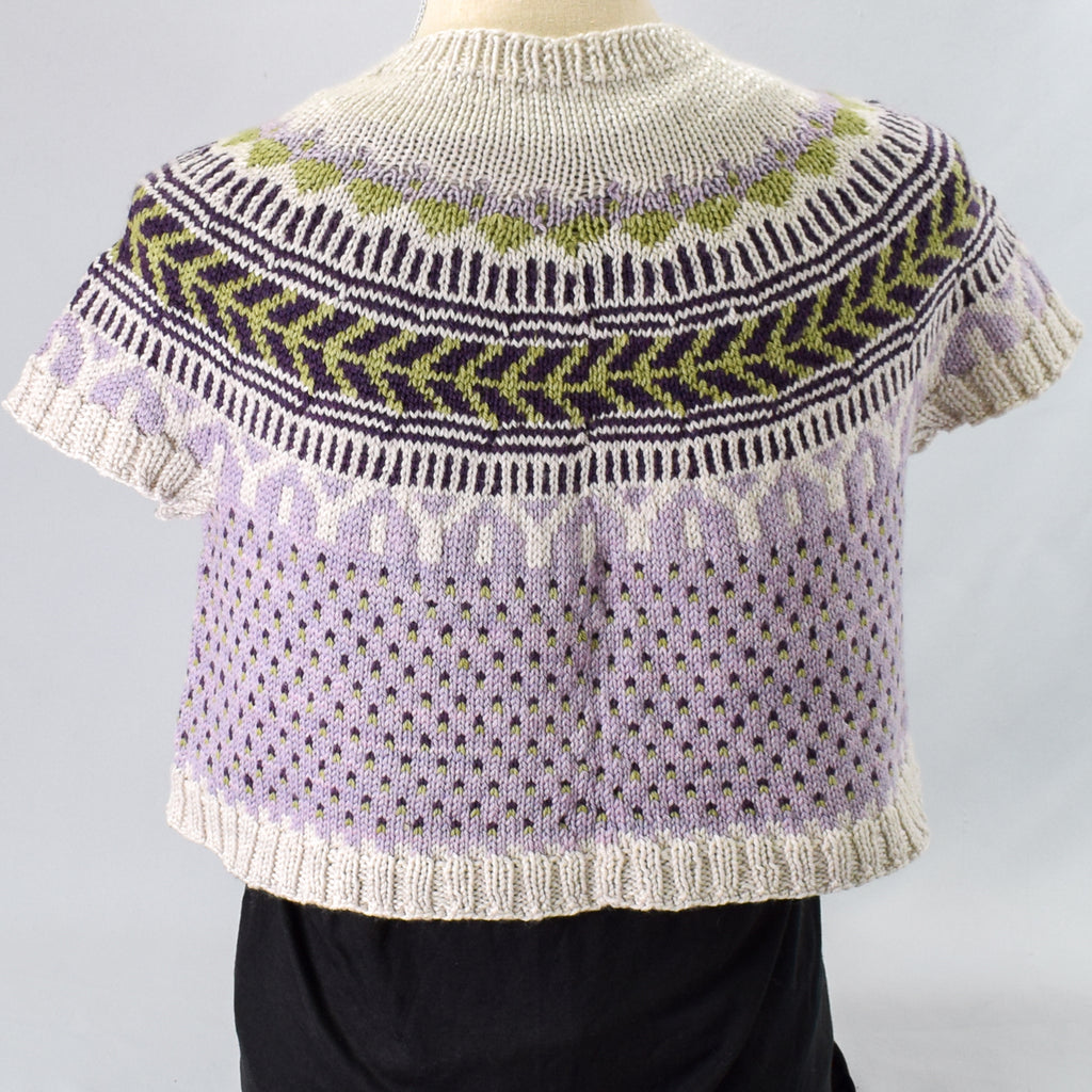 Soldotna Crop (light purple) - Handmade Sample Garment