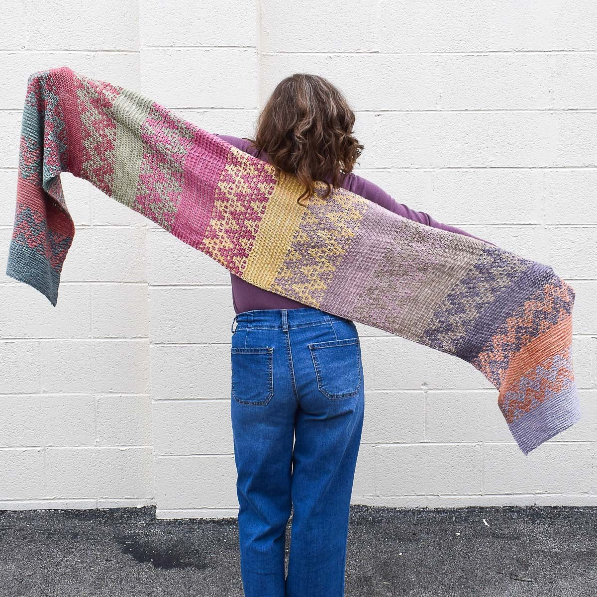 Zigzagging Path - Handmade Sample Garment