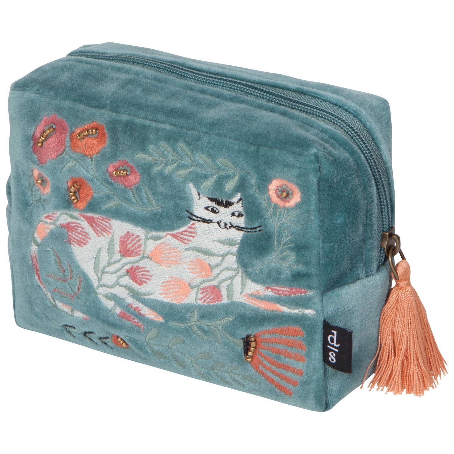Danica Studio - Catbloom Embroidered Pouch