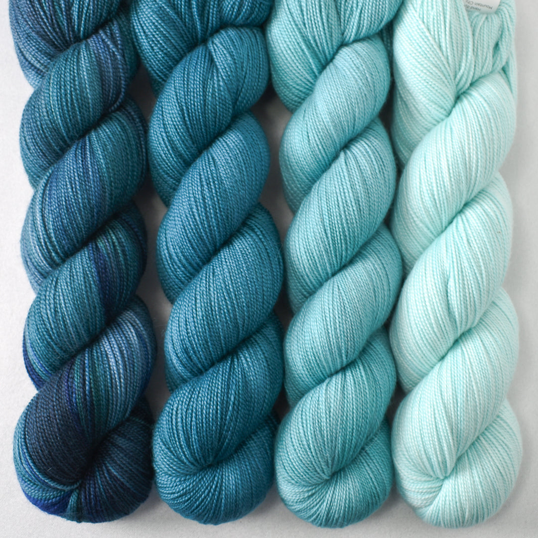 Abyss, Dark Aquarius, Blue Parakeet, and Lani - Miss Babs Avon Quartet