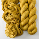 Antique Brass - Miss Babs Tarte wool blend sock yarn