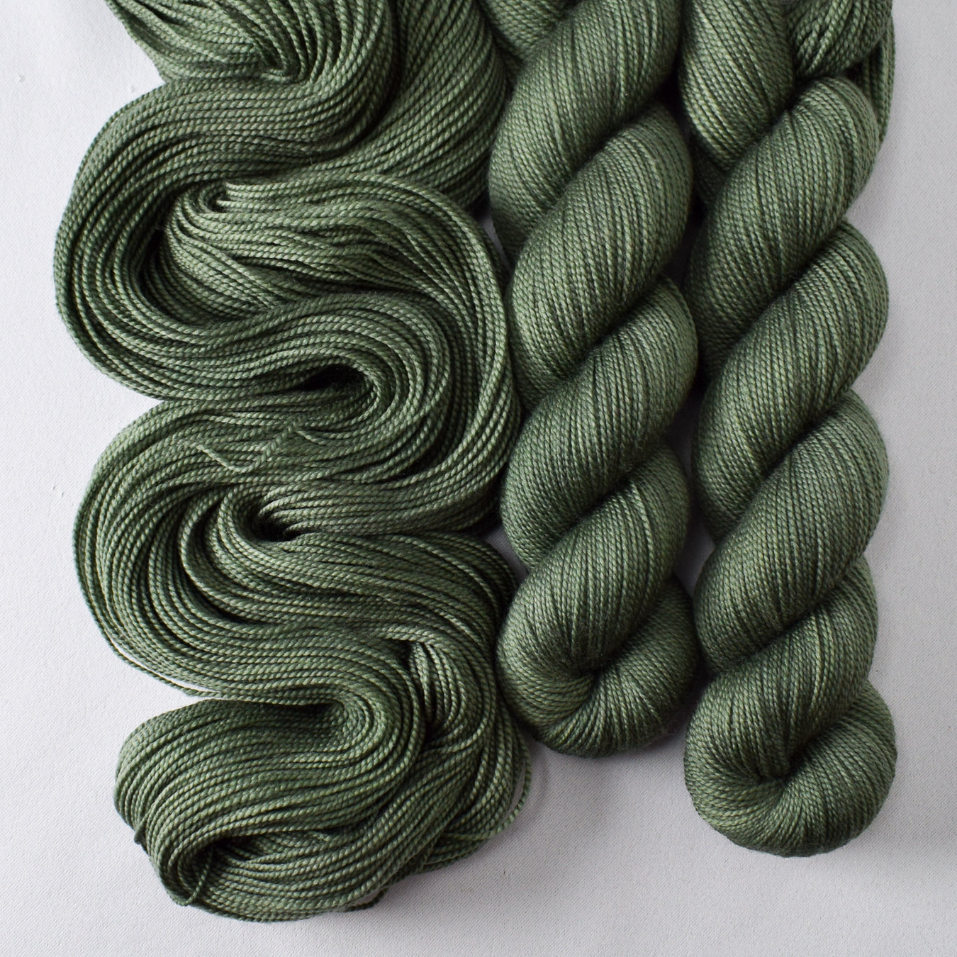 Artichoke Green - Miss Babs Yummy 2-Ply yarn