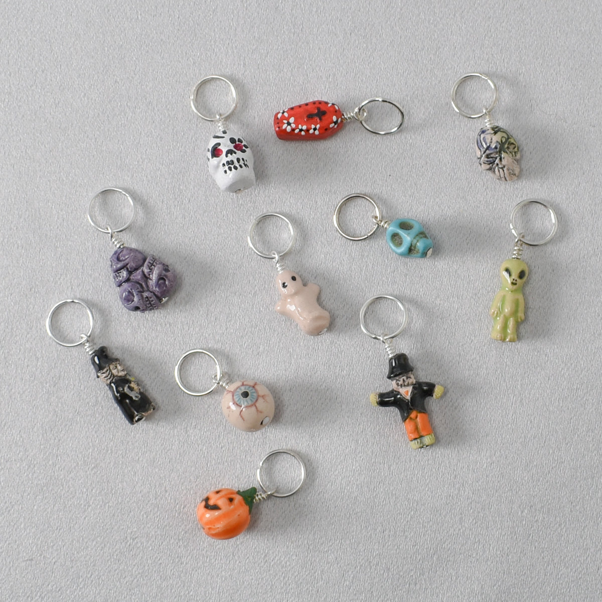 Assorted Halloween Stitch Markers