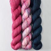Aubergine, Material Girl, and Dark Perseus - Miss Babs Yet Trio