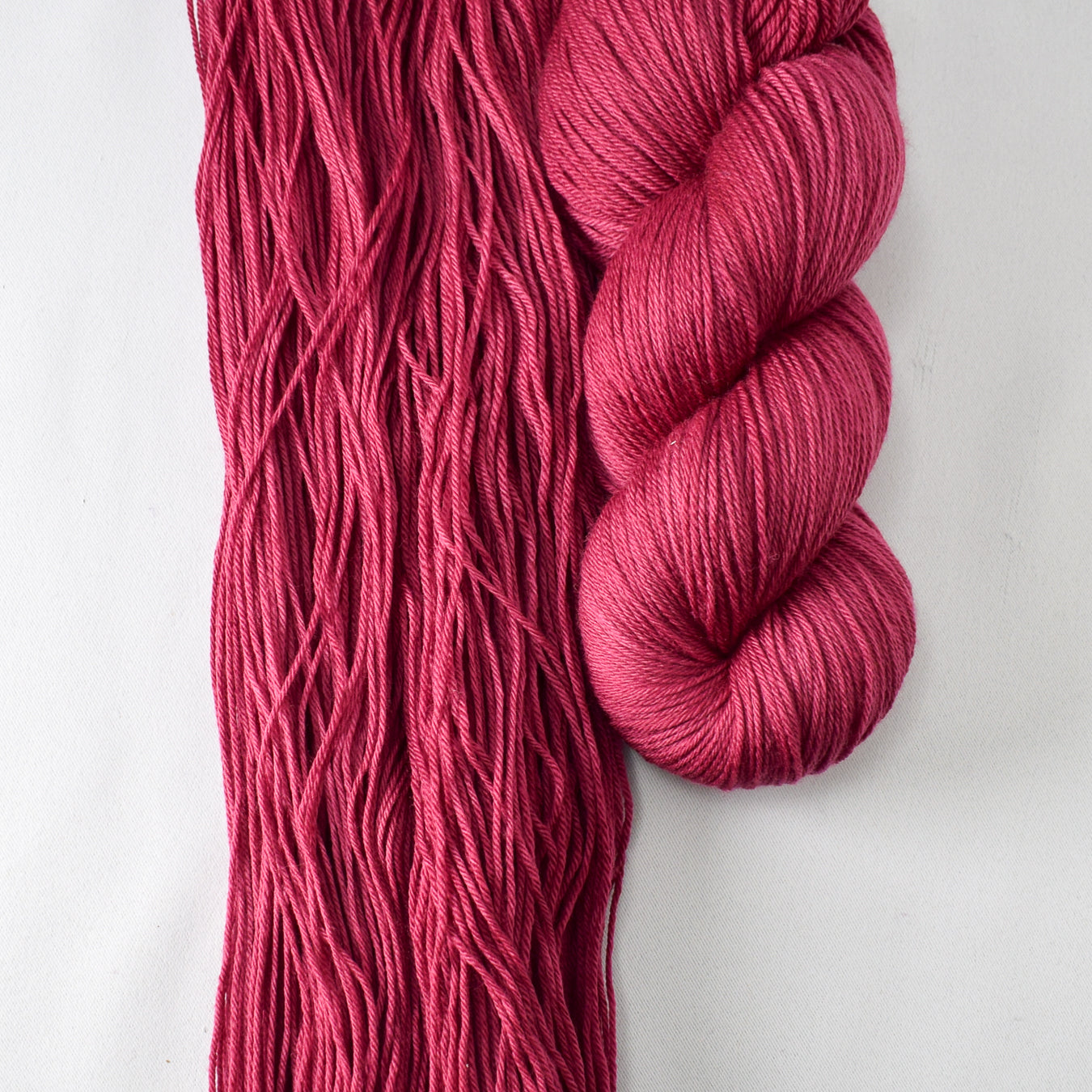 Aubergine - Miss Babs Yowza superwash Merino wool yarn