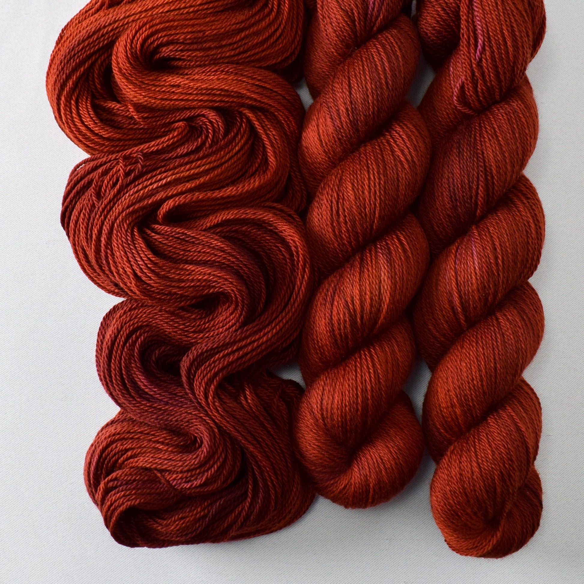 Autumn Russet - Miss Babs Caroline yarn