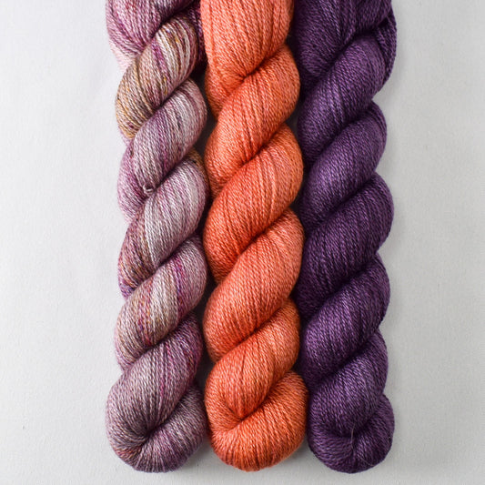 Autumn Toad Lily, Cedar, and Sagrada - Miss Babs Yet Trio