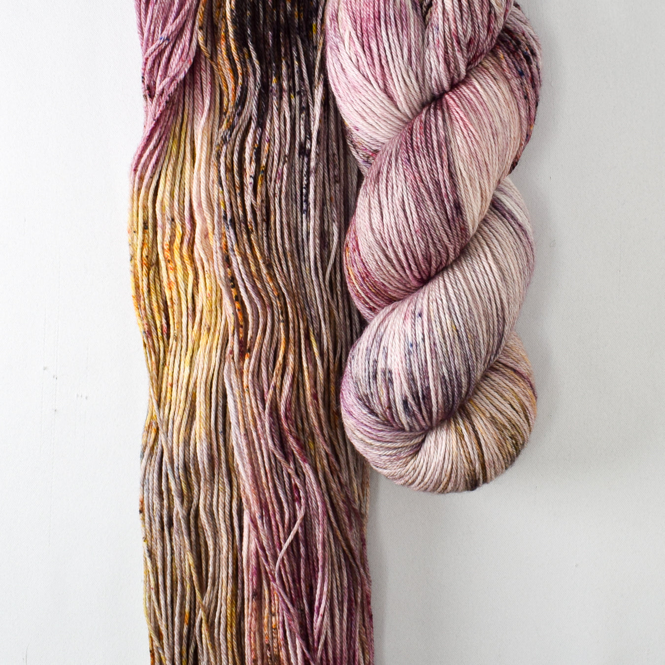 Autumn Toad Lily - Miss Babs Yowza superwash Merino wool yarn