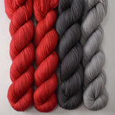 Baubles (2), Pitch, and Thunderstorm - Miss Babs Photo 51: The DNA Shawl Set
