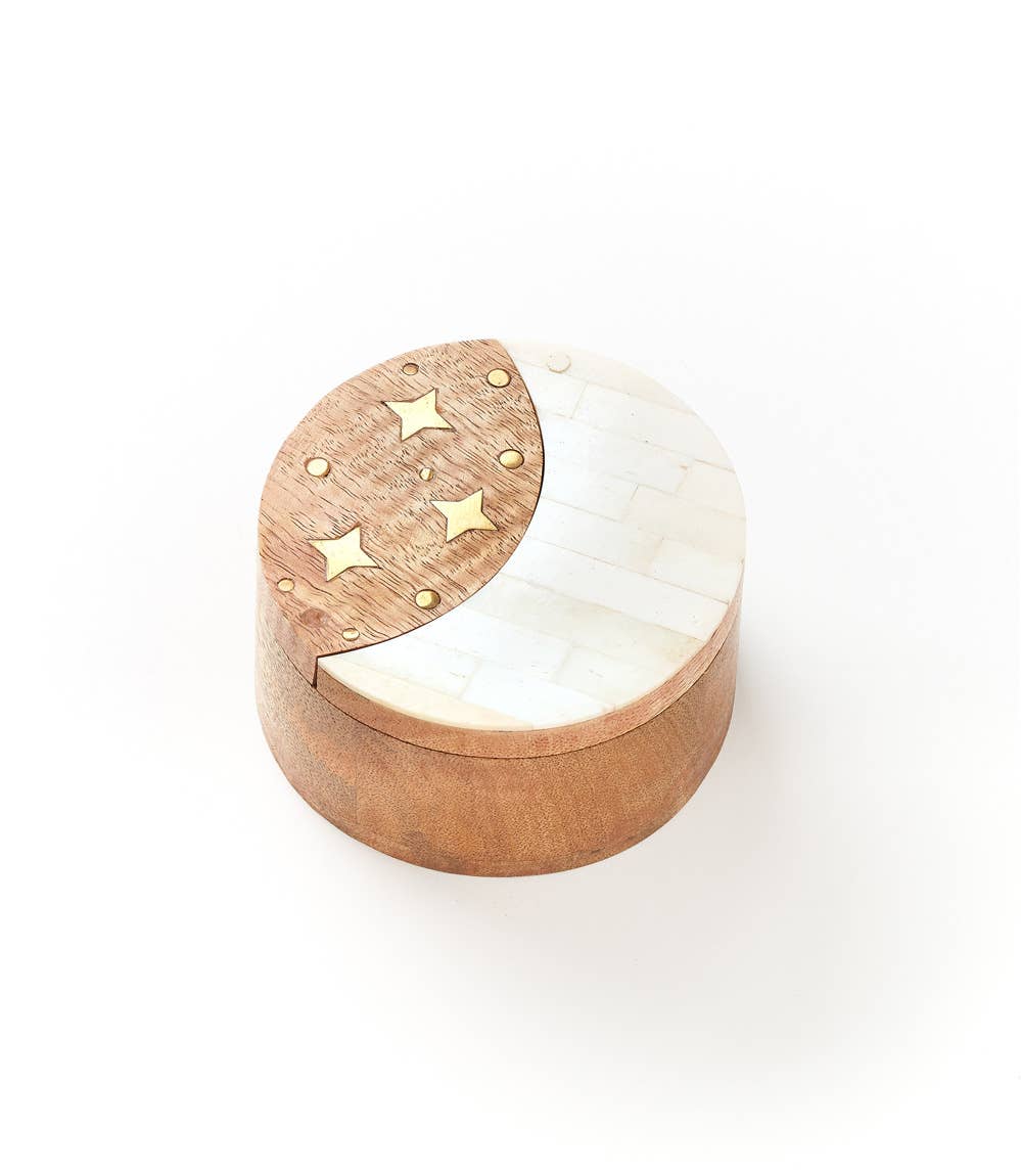 Nakshatra Moon and Stars Pivot Box