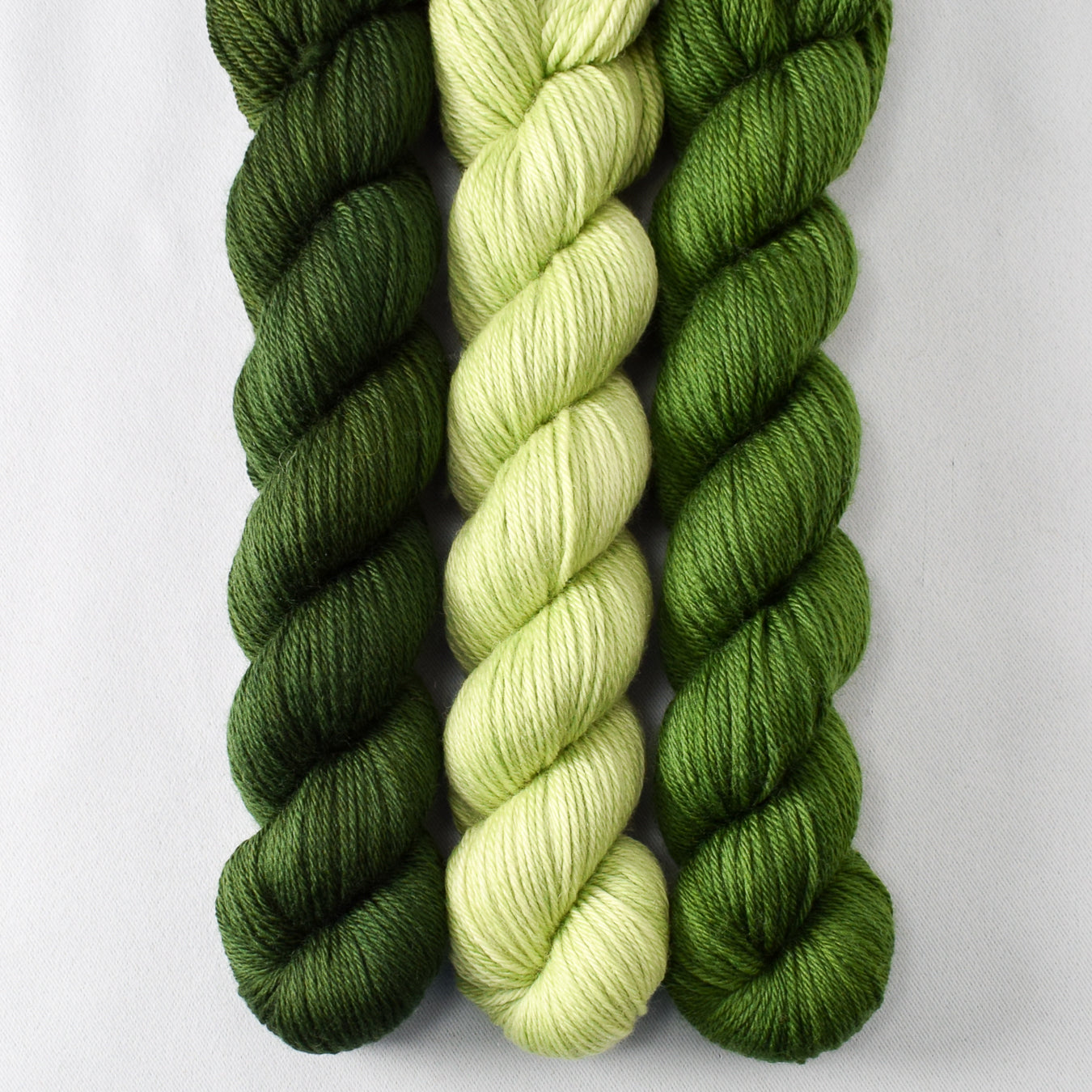 Beanstalk, Spring Green, and Herbalist - Miss Babs Yowza Mini Trio