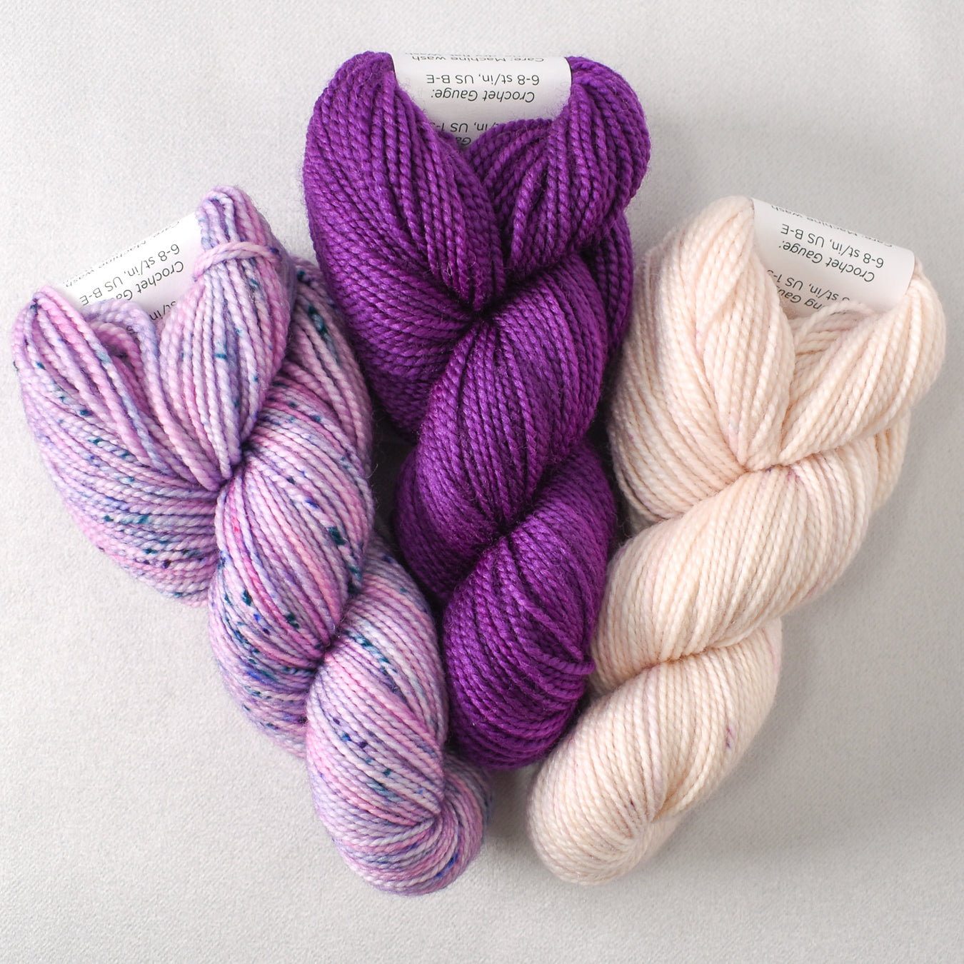 Beary Cozy Gnome Set: Panorama, Dark Scorpio, and Amethyst Crystal - Miss Babs Toe Trio