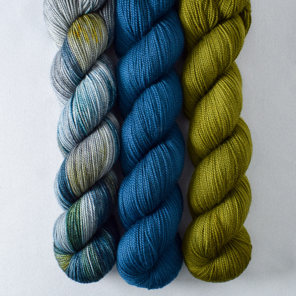 Believable, Franklin, Moss - Yummy 2-Ply Trio - Babette