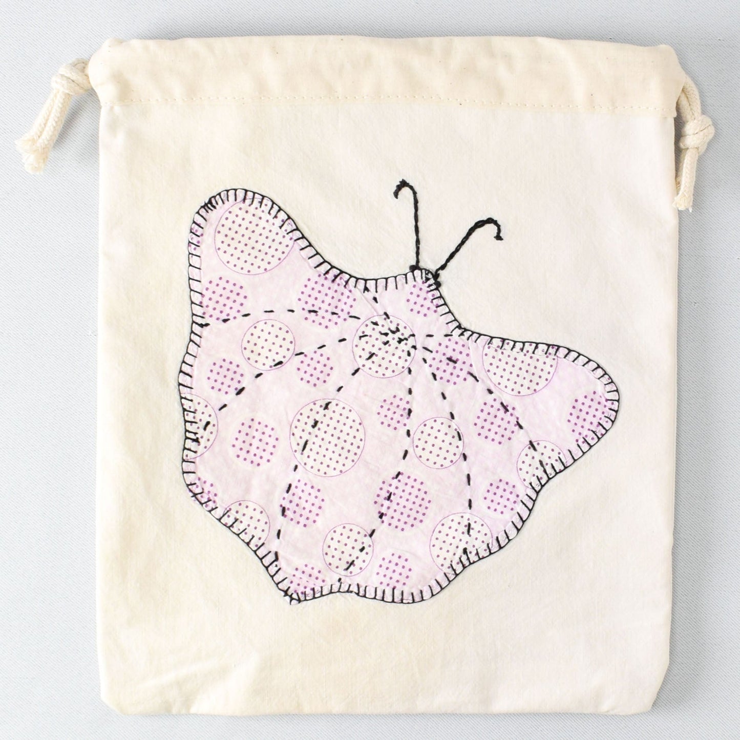 Butterfly Drawstring Pouch - BB027