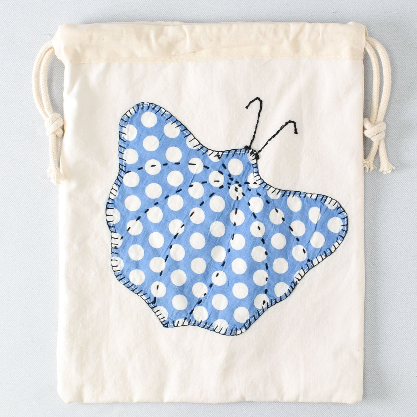 Butterfly Drawstring Pouch - BB032