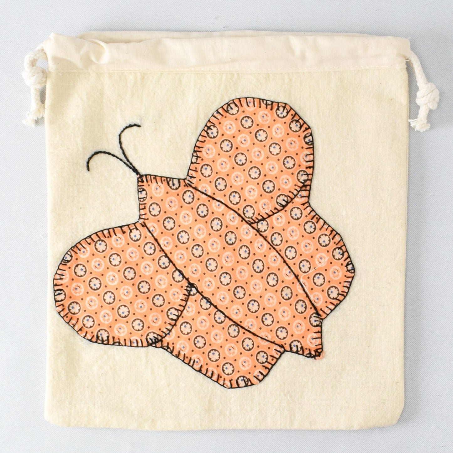 Butterfly Drawstring Pouch - BB044