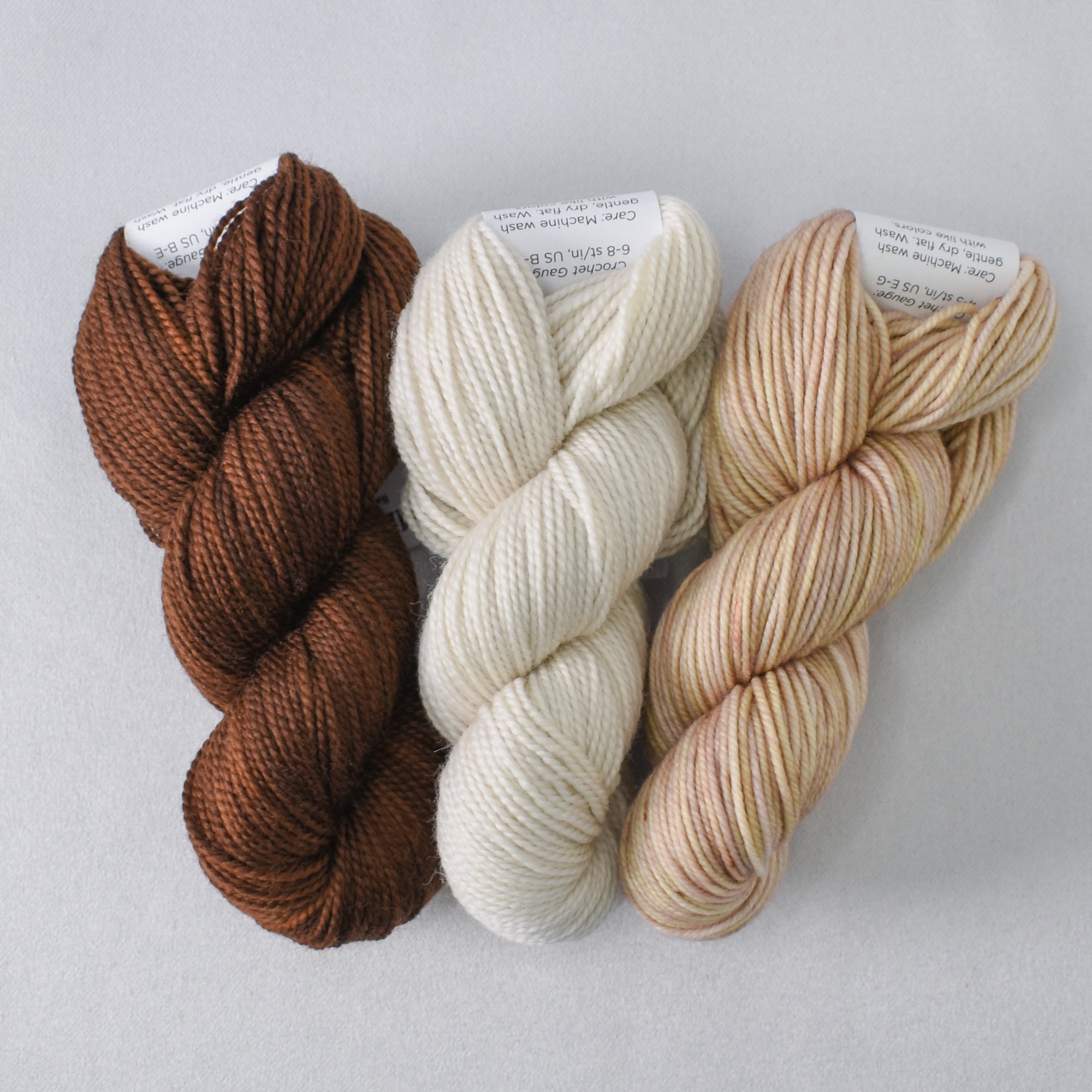 Bittersweet Chocolate, White Peppercorn, and Barnegat - Sweater Weather Mystery Gnome Set - Babette