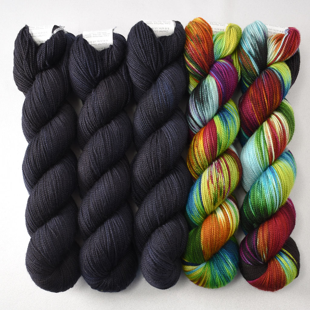 Blackbird (3) and Ziggy Stardust - Miss Babs Yummy 2-Ply Tiny Dancer Sets