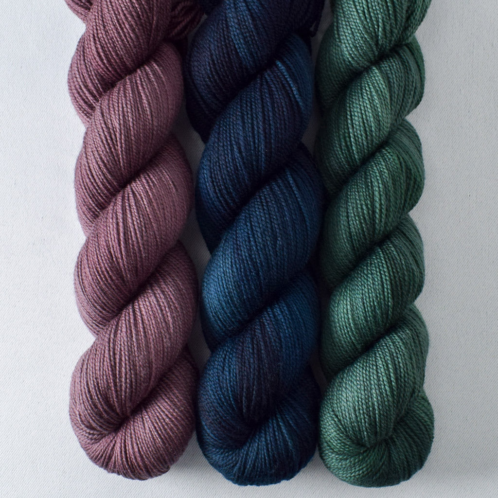 Black Salt, Dark Perseus, Dunk - Miss Babs Yummy 2-Ply Trio