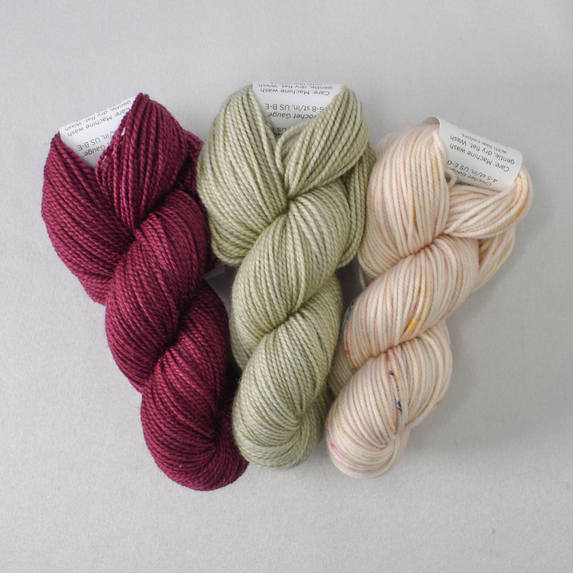 Bloodstone, Leaves, and Sparkling Sand - Sweater Weather Mystery Gnome Set - Babette
