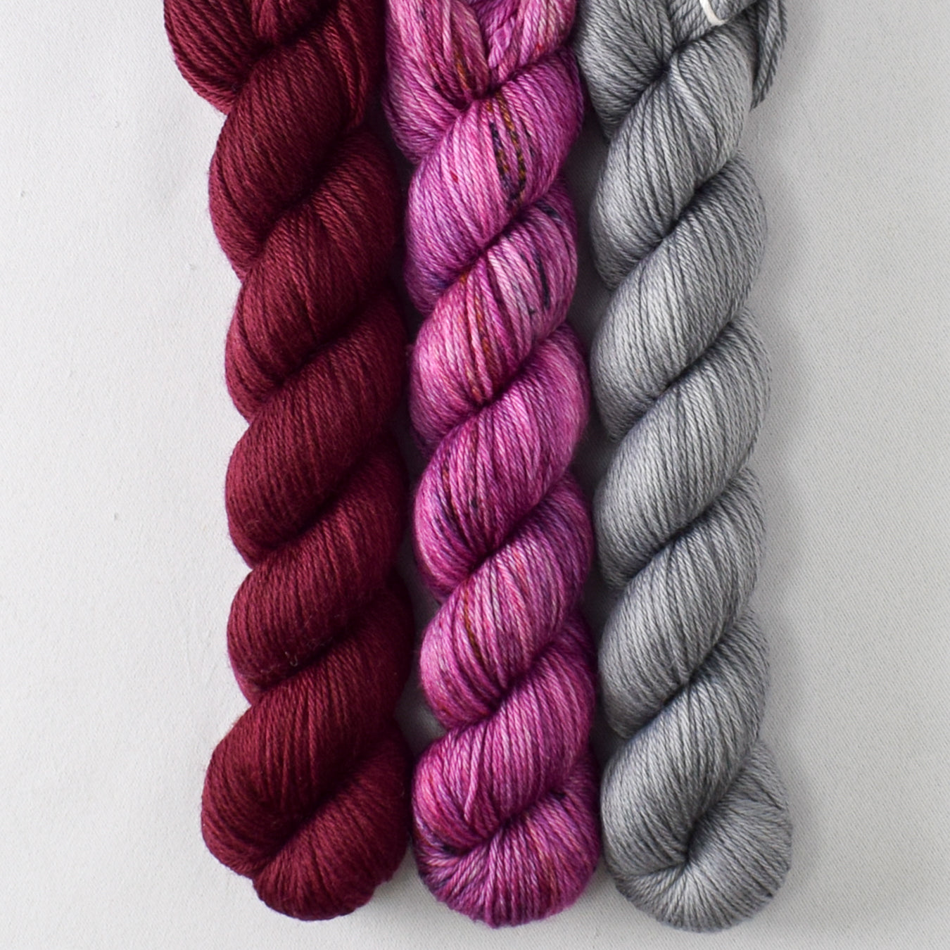 Bloodstone, Opulent and Slate - Miss Babs Yowza Mini Trio