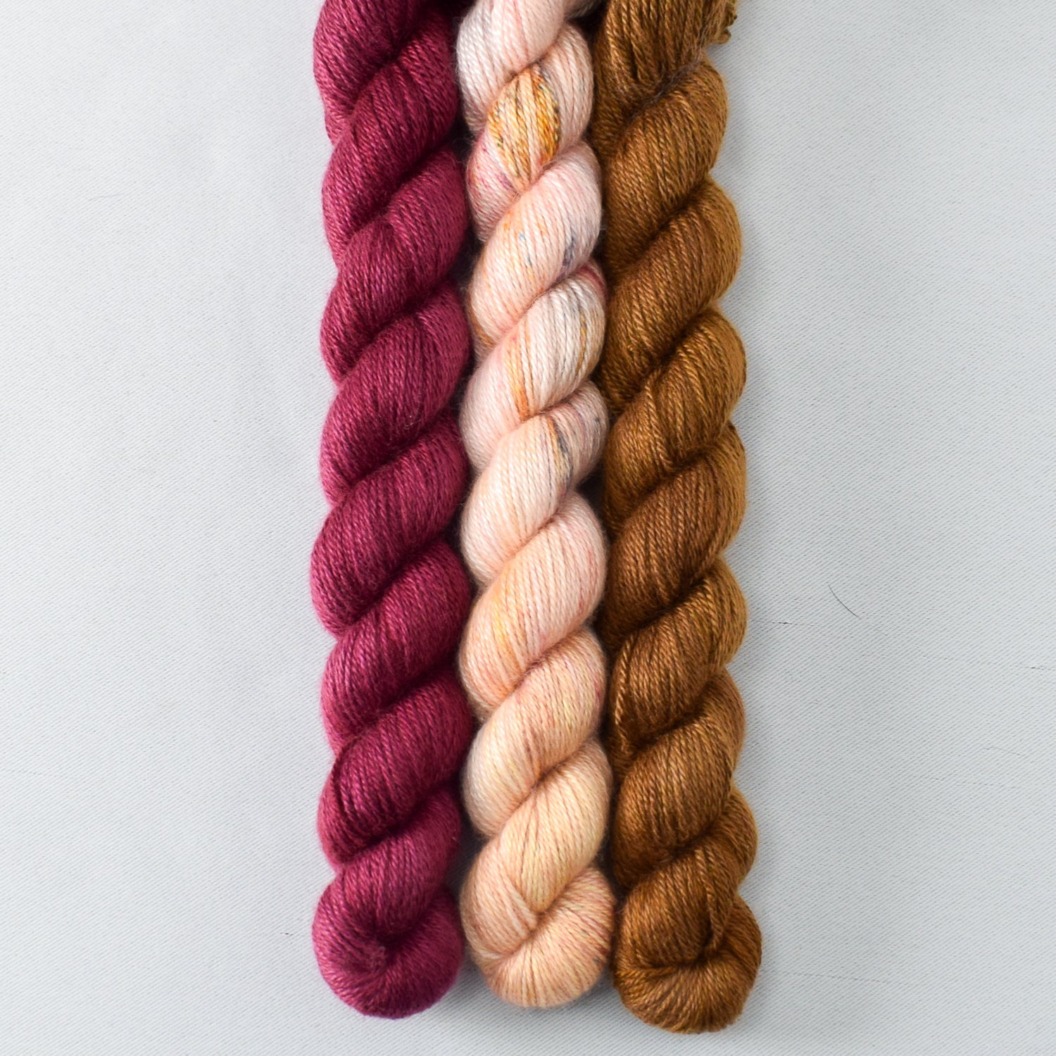 Bloodstone, Tropical Sunset, and Espresso - Miss Babs Sojourn Trio